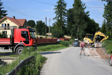 Przebudowa drogi powiatowej Bukowska Wola - Działoszyce